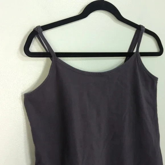 Torrid Dark Gray Adjustable Spaghetti Strap Tank … - image 3