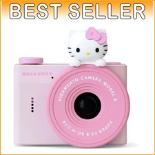 Durable Hello Kitty Kids Camera with 32GB Memory - Capture Joyful Moments