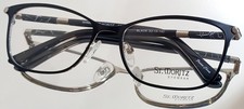 Originale ST. MORITZ WINNIE Eyeglasses MATTE BLACK New Metal 53-15-140