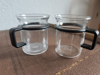 2 Bodum Picard-Teegläser  Kunststoffhenkel Serie Bistro Gläser