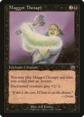 MTG Magic the Gathering Maggot Therapy (145/350) Mercadian Masques MP