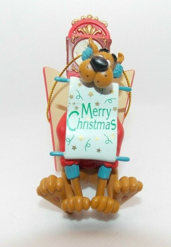 Vintage Scooby Doo Clock Spring Christmas Ornament Hanna Barbera 2000 Hallmark - Picture 3 of 11