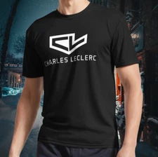 NEW! Charles Leclerc CL Logo Long Sleeve T-Shirt Funny Size S to 5XL