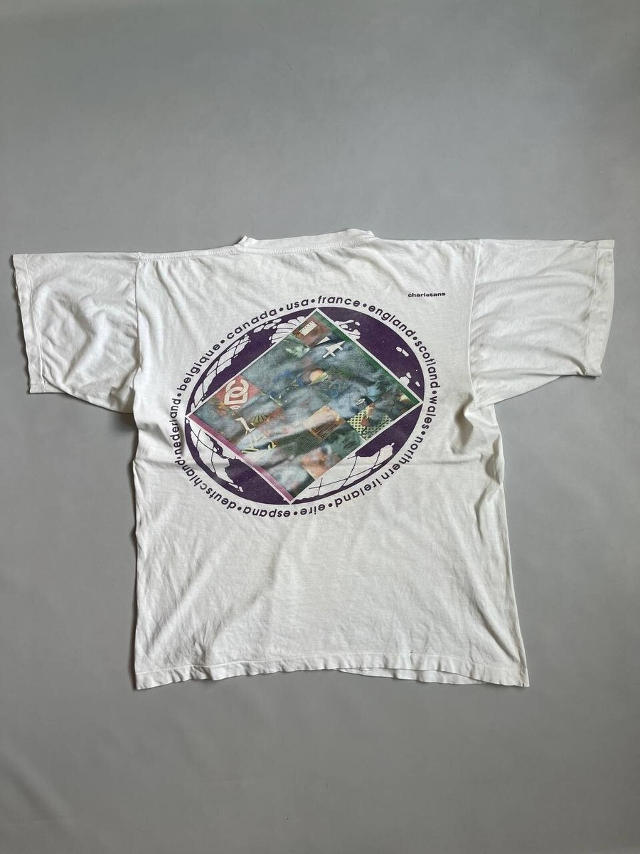 Vintage 90s Single Stitch The Charlatans Some Friendly Tour