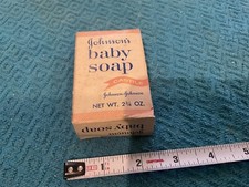 Vintage Johnsons Baby Bar Soap 2-3/4 oz Mild Castile Gentle