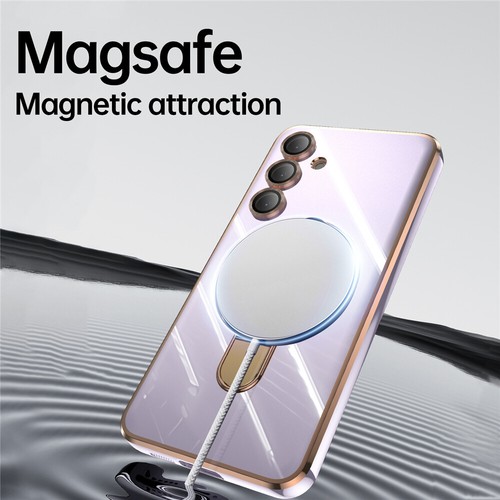 MagSafe anillo magnético soporte funda protectora para Samsung Galaxy S25 S24 FE Ultra Plus - Imagen 43 de 44
