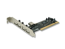 ENCORE ENLUSB2-5PCI-BR 5-Port USB 2.0 PCI Controller Card