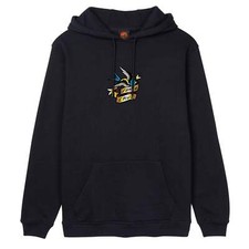 Santa Cruz Hoodie Sommer Sparrow Front Black