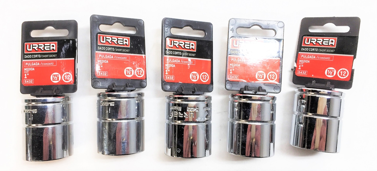 URREA 1 2 Socket Drive 12 Point 1 2 Drive 5432 Lot Of 5 NOS EBay urrea-1-2-socket-drive-12-point-1-2-drive-5432-lot-of-5-nos-ebay
