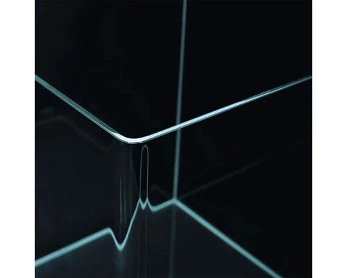 Aquarium DENNERLE Nano Cube 30 l mit schwarzer Rückwandfolie, Schaumstoffunterla - Bild 4 von 4