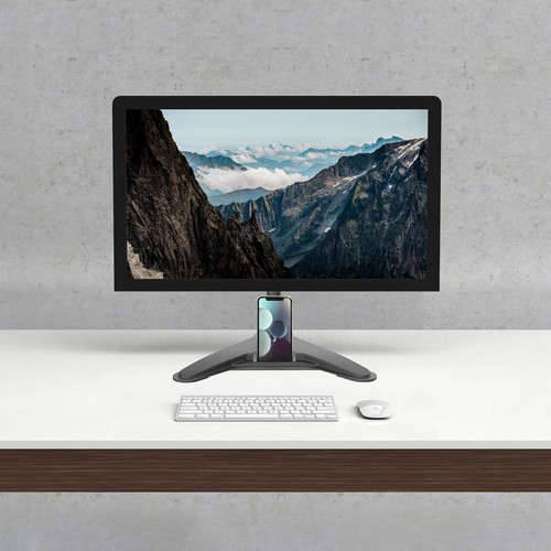 Uchwyt monitora LED LCD Uchwyt Stojak na monitor 13"-27'' do 8kg Czarny - Zdjęcie 2 z 11
