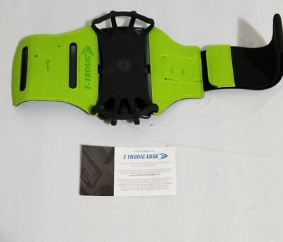 E -Tronic Edge Phone Armband Lime Green Note 8 9 Edge LG & Pixel