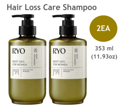 2EA RYO Root Gen For Women Hair Loss Care Shampoo 353ml(11.93oz) Voluming Vegan