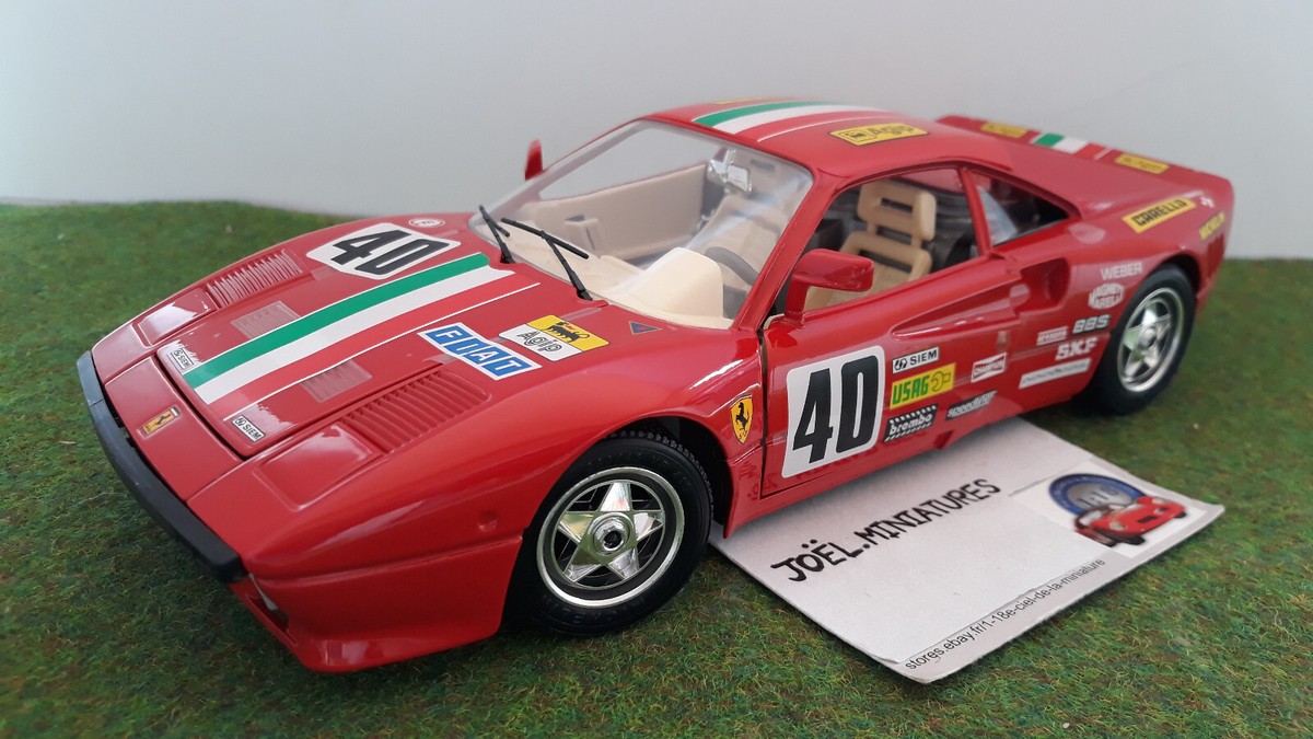 Visserie X4 Pour Miniature Ferrari GTO 1962 Burago 1/18 - Pièce Détachée Occasion