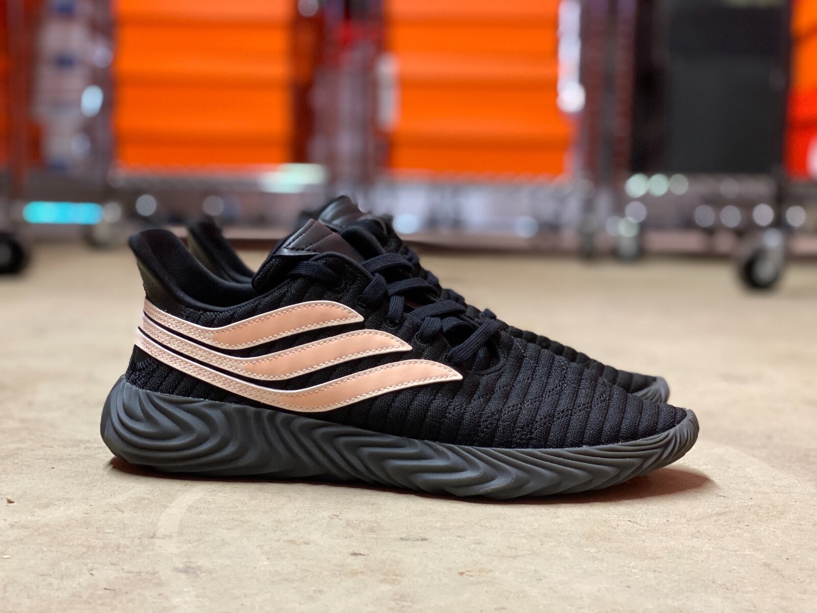 adidas sobakov core black & bluebird