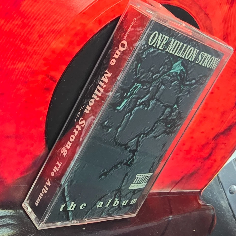 Various Artists / 2Pac: One Million Strong, The Album - vtg Sealed Cassette Tape - Image 2 of 3