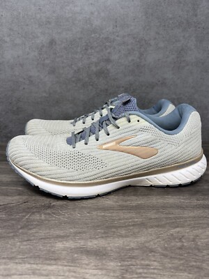 Brooks Revel Womens Size 11 Running Shoe Mens Grey Blue