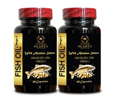 WILD ALASKAN FISH OIL - Essential Fatty Acids, Fish Oil 1000, Triple Strength 2B
