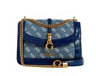 Crossbody Mini Handbag Denim Gold $199. Guess G James Women's Convertible