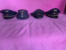 3 Deutsche Eisenbahn  DB Schirmmütze Mütze Kappe Eisenbahnermütze alt Sammlung