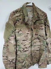 U.S. fire resistant ARMY MILITARY USGI MULTICAM  small long top jacket 