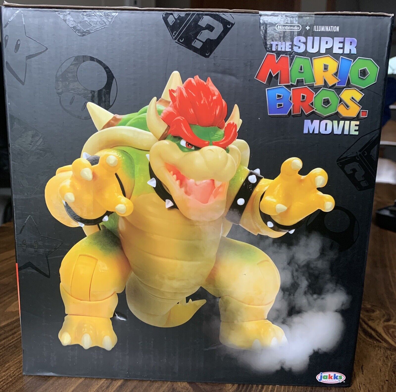 The Super Mario Bros. Movie – 7” Feature Bowser with Fire Breathing Effects