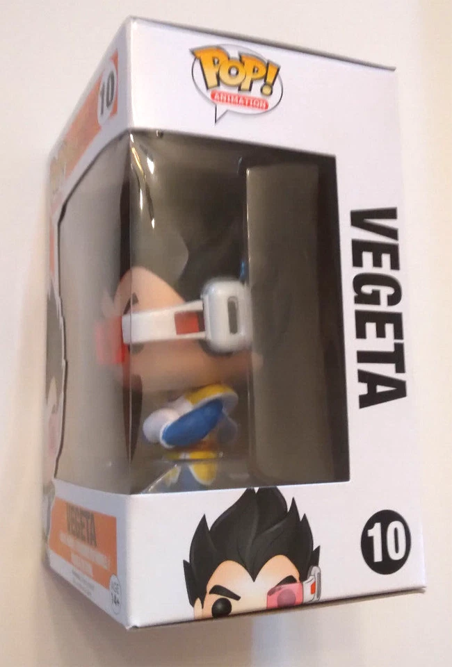 Dragon Ball Z Vegeta Funko Pop! Figura Vinilo #10 2023 Nueva en Caja Foto 3 de 4