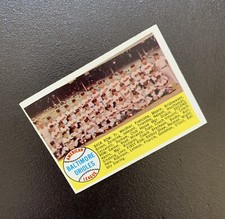 1958 TOPPS Baltimore Orioles Team Photo Alphabetical #408 Baseball Card