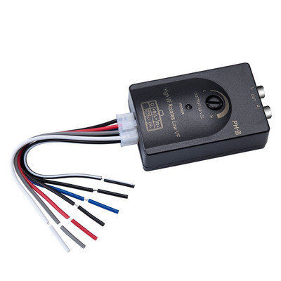 High to Low RCA Line Output Converter with Subwoofer Level Control for Car
