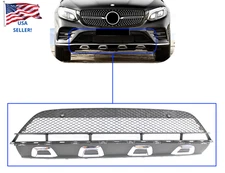 front bumper cover lower grille valance set for 2014- 19 MB GLC300 43AMG X253