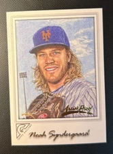 2017 Topps Gallery Artist Proof #27 Noah Syndergaard Mets SP