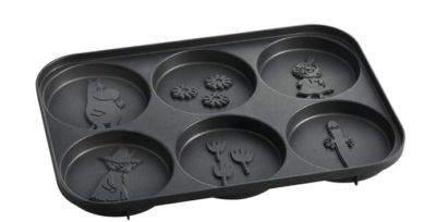 Bruno ​Moomin compact Hot plate 3 Piece Set Electric griddle