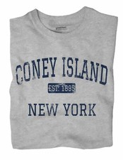 Coney Island New York NY T-Shirt Brooklyn EST