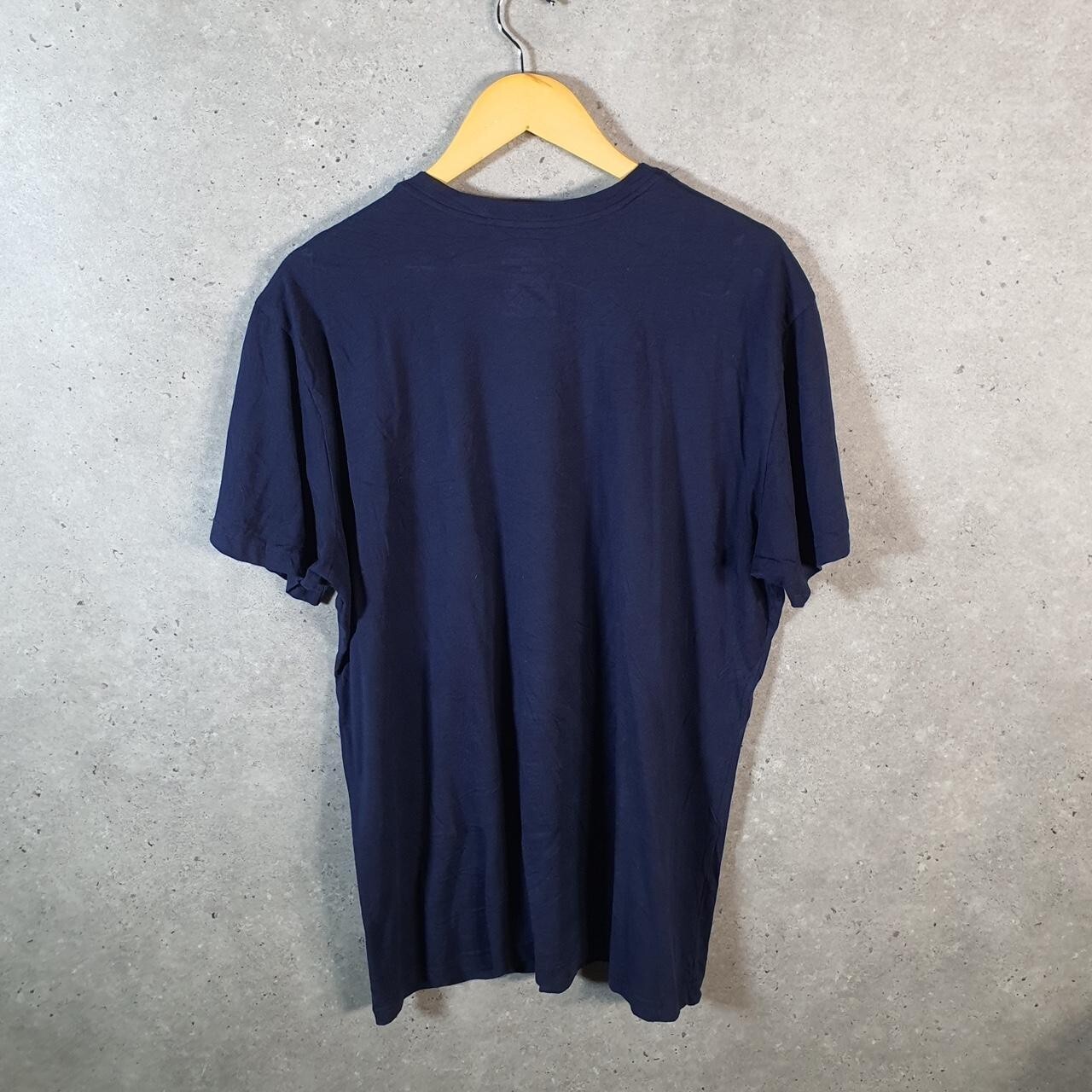 Polo Ralph Lauren vintage uomo grande blu ricamata pony vestibilità classica