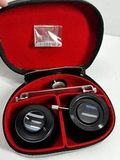 Lentar Polaroid Lens lot wide angel & telephoto orig case Tele-wide Finder Japan