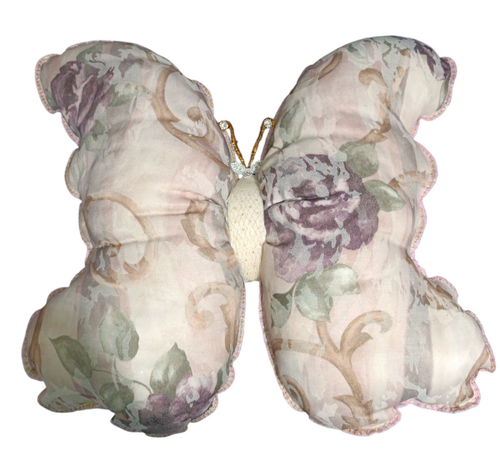 Butterfly Shaped Throw Pillow Sofa Bed Cushion Filled Double Sided Home Decor - Picture 14 of 19