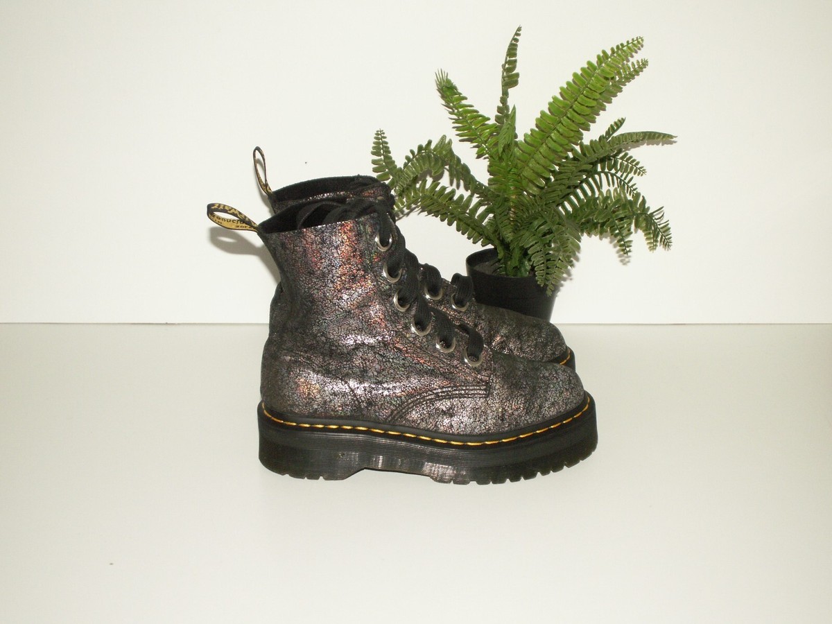 Molly Iridescent Molly Boots Doc Martens Martens Women's Molly