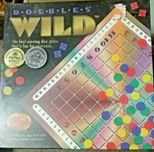 Doubles Wild Board Game-Enginuity-strategy-Mensa selection-1997-New sealed