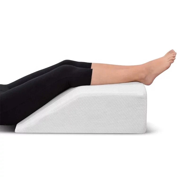 Support Memory Foam Knee Leg Elevation Wedge Bed Pillow Leg Back Lumbar  Support