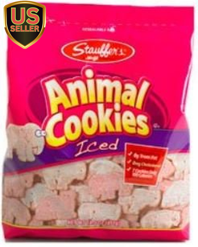 , Iced Animal Crackers, 11Oz Bag (Pack of 2)