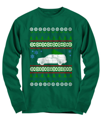 Chevy Tahoe Ugly Christmas Sweater xmas - Long Sleeve Tee