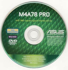 ASUS M4A78 PRO Motherboard Drivers Installation Disk M2300