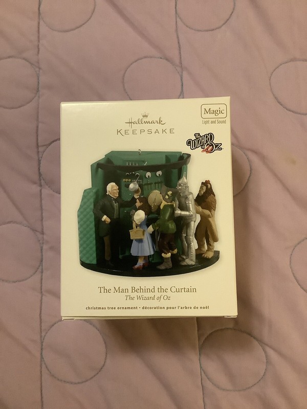 New. Hallmark Keepsake .  The Wizard Of Oz. The Man Behind The Curtain.