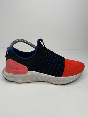 Nike Womens React Phantom Run FK 2 DX2354-001 Red Running Shoes Sneakers Sz 8.5