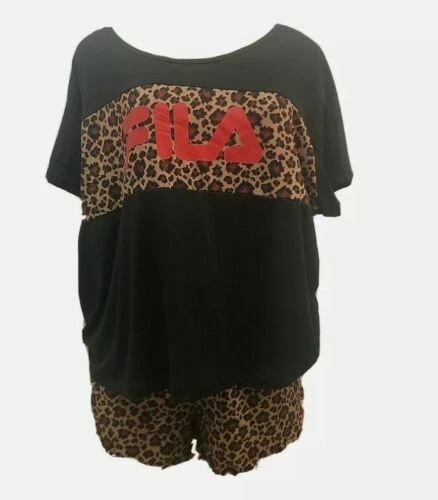 Fila shirt and best sale shorts