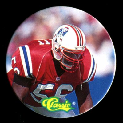 1993 Classic NFL Football Pogs TONX #133 ANDRE TIPPETT NEW ENGLAND PATRIOTS HOF
