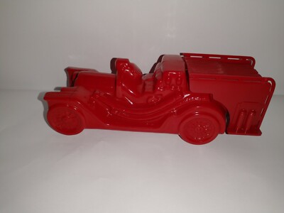 Vintage Avon After Shave Bottle Red Fire Truck
