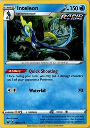 Inteleon SWSH279 Holo Promo Sword & Shield
