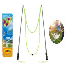 Giant Stainless Steel Telescopic Outdoor Bubble Wand for Kids Bubble Fun Toys