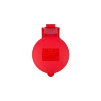 125A 4P Portable Steckdose 400V Rot IP67 Power Twist 244-6